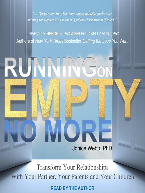 Title details for Running on Empty No More by Jonice Webb, Ph.D - Wait list